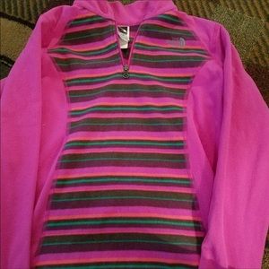 The North Face kids XL 1/4 zip
